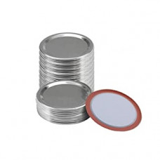 Aussie Mason WIDE Mouth Replacement Metal Lids only x 12